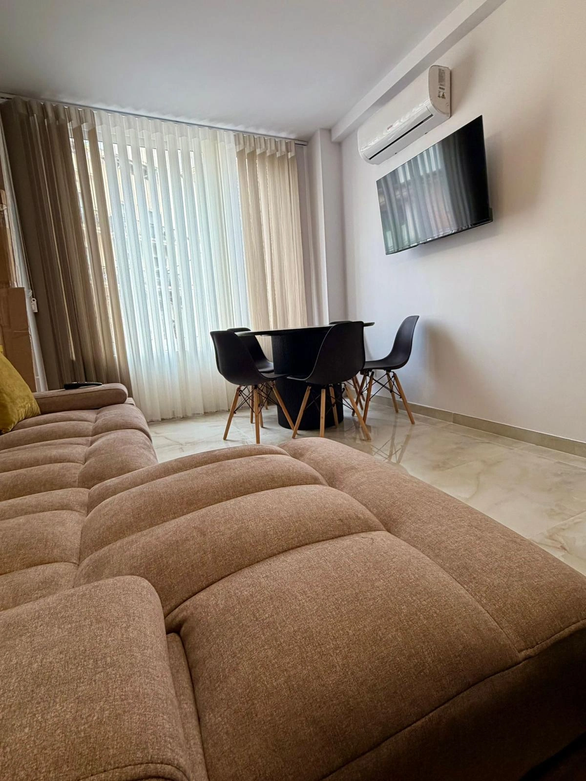 Salotto moderno appartamento Sliema